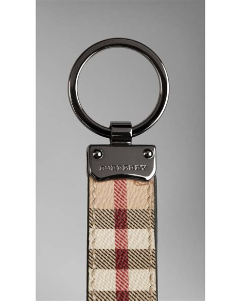 burberry haymarket keyring|Burberry Black Creature Haymarket Check Keychain .